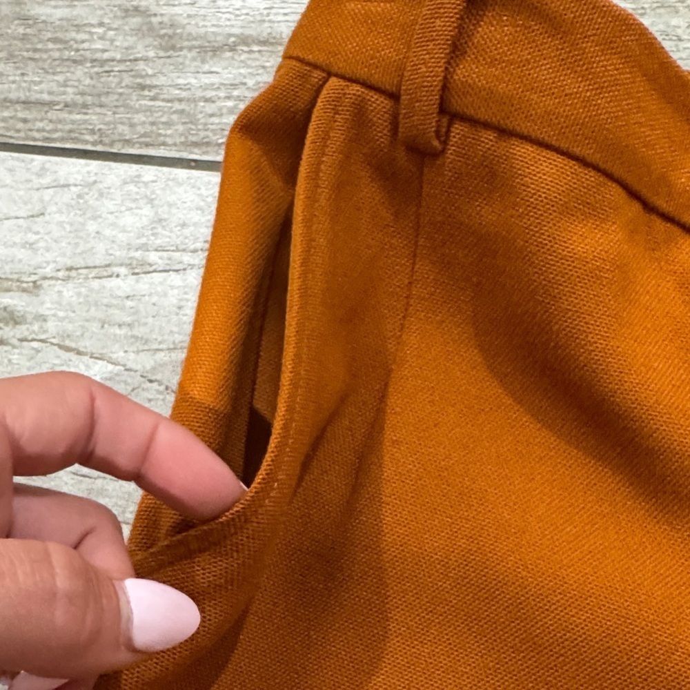 Zara Women's Rust Chinos - Picture 5 of 7